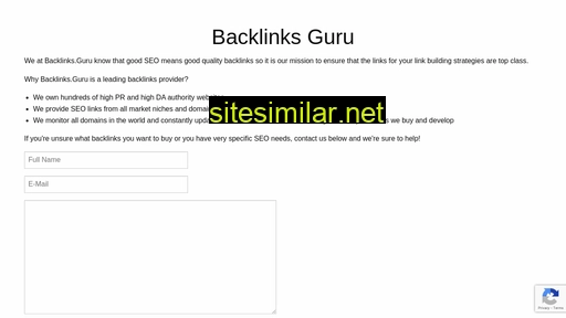 backlinks.guru alternative sites