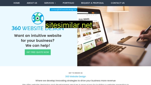 360websitedesign.hk alternative sites