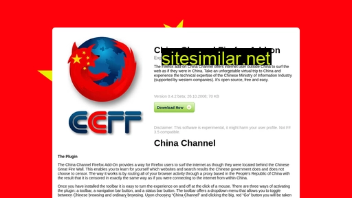 Chinachannel similar sites
