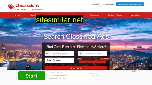 classifieds.hk alternative sites
