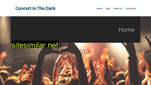Concert-in-the-dark similar sites
