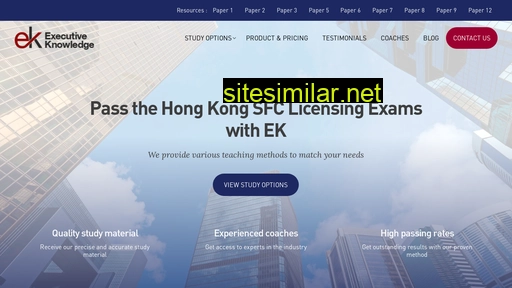 executiveknowledge.com.hk alternative sites