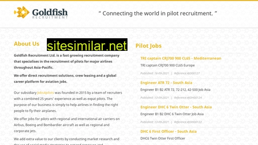 Goldfishrecruitment similar sites