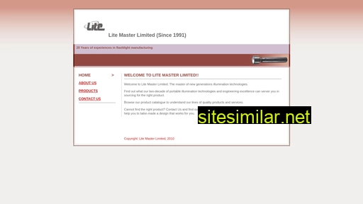 Litemaster similar sites