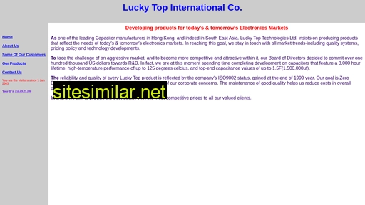luckytop.com.hk alternative sites
