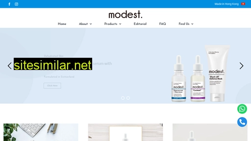 modest.com.hk alternative sites
