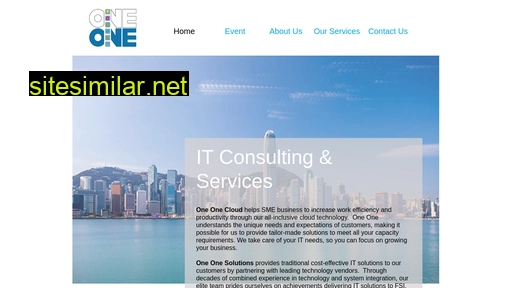 oneone.com.hk alternative sites
