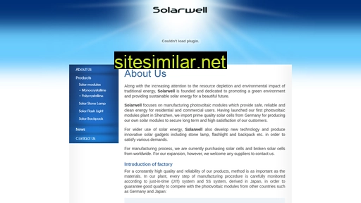 Solarwell similar sites