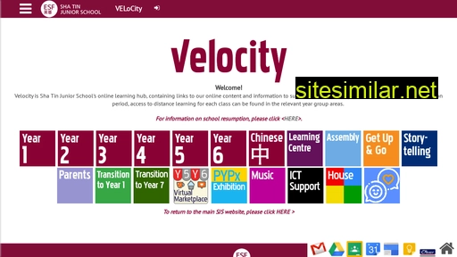 velocity.sjs.edu.hk alternative sites
