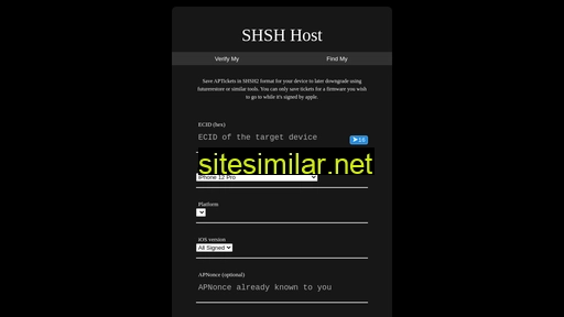 shsh.host alternative sites