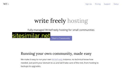writefreely.host alternative sites