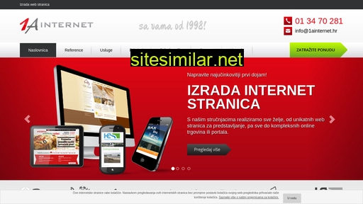 1ainternet.hr alternative sites