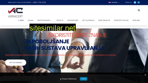 adriacert.hr alternative sites