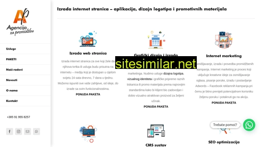 agencijazapromidzbu.hr alternative sites
