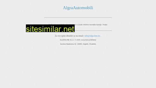 algraautomobili.com.hr alternative sites