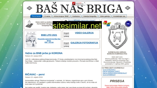 basnasbriga.com.hr alternative sites