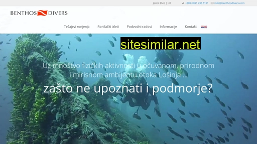 benthosdivers.hr alternative sites