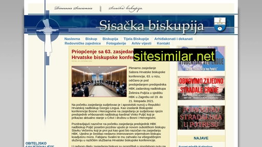 biskupija-sisak.hr alternative sites