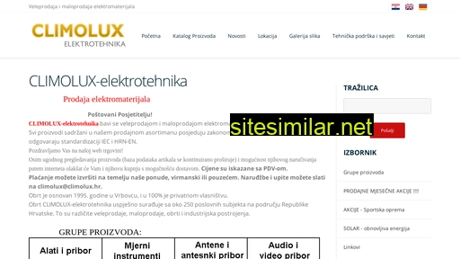 climolux.hr alternative sites