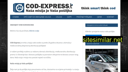 cod-express.hr alternative sites