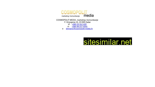cosmopolit-media.hr alternative sites