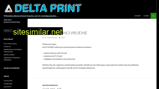 deltaprint.hr alternative sites