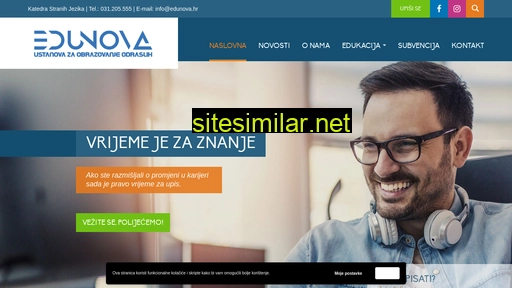 edunova.hr alternative sites