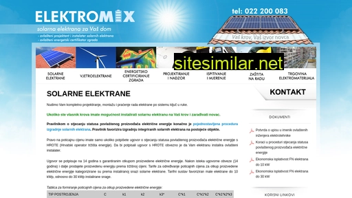 elektromix.hr alternative sites