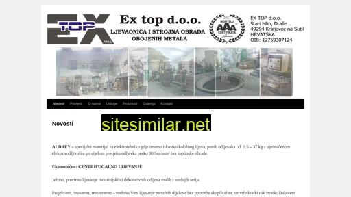 extop.hr alternative sites