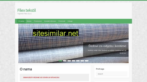 filex-tekstil.hr alternative sites