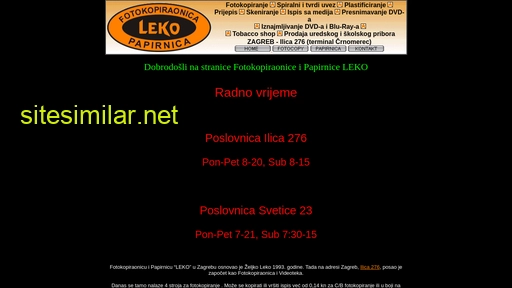 f-p-leko.hr alternative sites