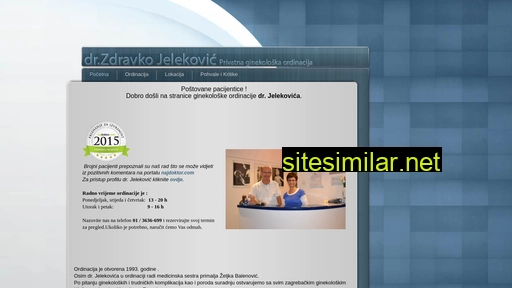 ginekologija-jelekovic.hr alternative sites