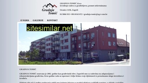 gradnja-tomic.hr alternative sites