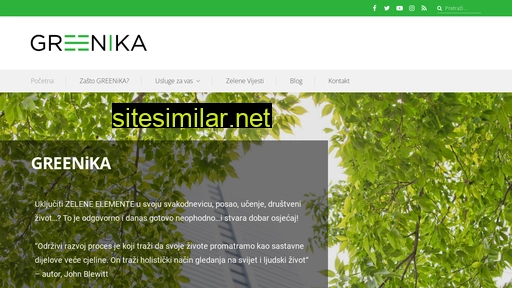 greenika.hr alternative sites