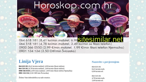 horoskop.com.hr alternative sites