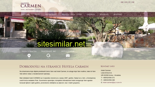 hotel-carmen.hr alternative sites