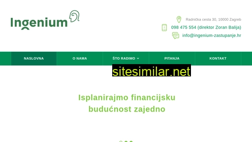 ingenium-zastupanje.hr alternative sites