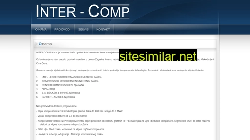 Inter-comp similar sites
