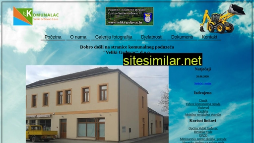 komunalno-veliki-grdjevac.hr alternative sites