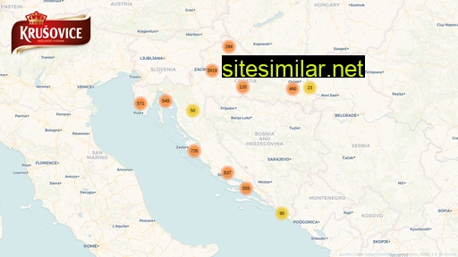 krusovice.hr alternative sites