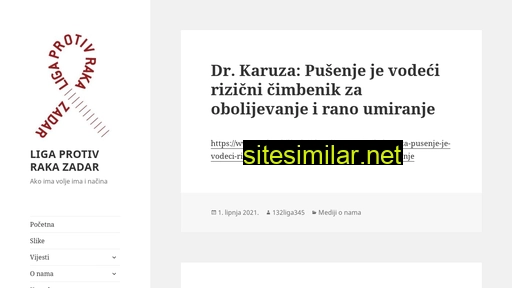 ligaprotivrakazadar.hr alternative sites