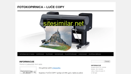 lucecopy.hr alternative sites