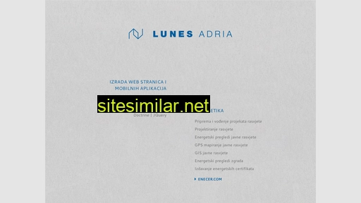 lunesadria.hr alternative sites