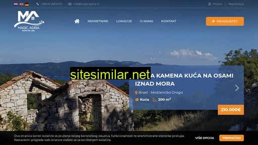 magicadria.hr alternative sites