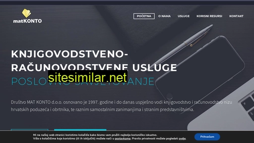 matkonto.hr alternative sites
