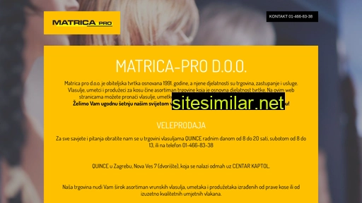 matrica-pro.hr alternative sites