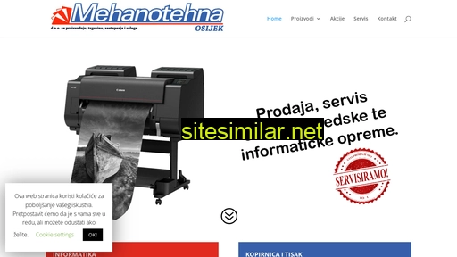 mehanotehna.hr alternative sites