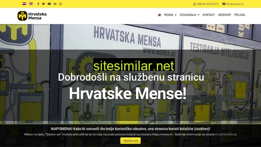 mensa.hr alternative sites