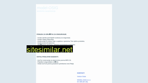 model-osig.hr alternative sites