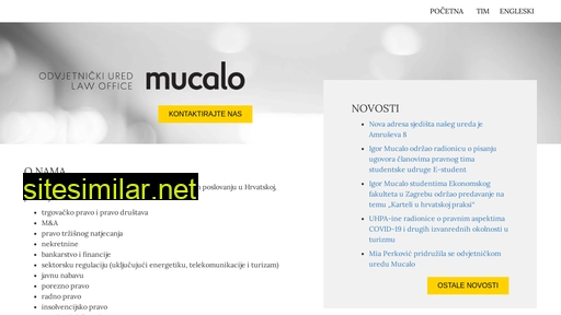 mucalolaw.hr alternative sites